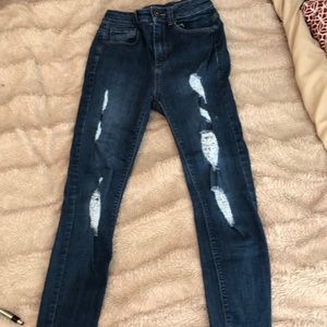 Distressed Jeans